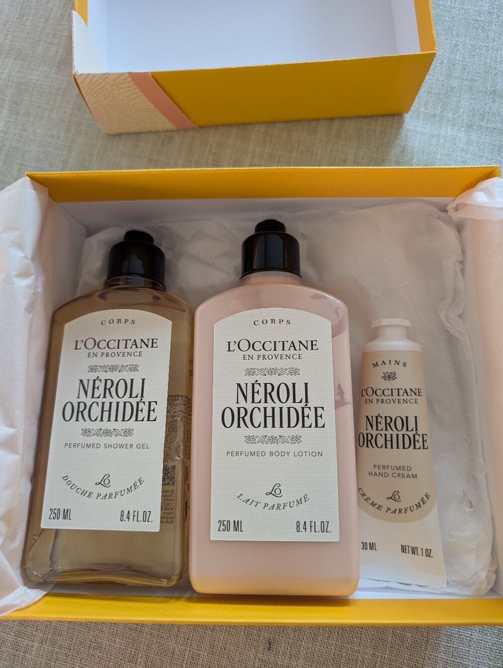 L'OCCITANE Néroli Orchidée Body Trio